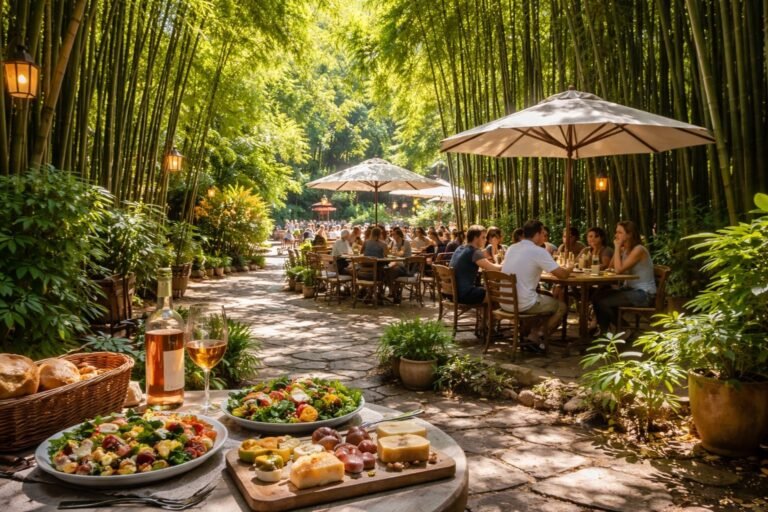 Peut-on manger à la Bambouseraie des Cévennes