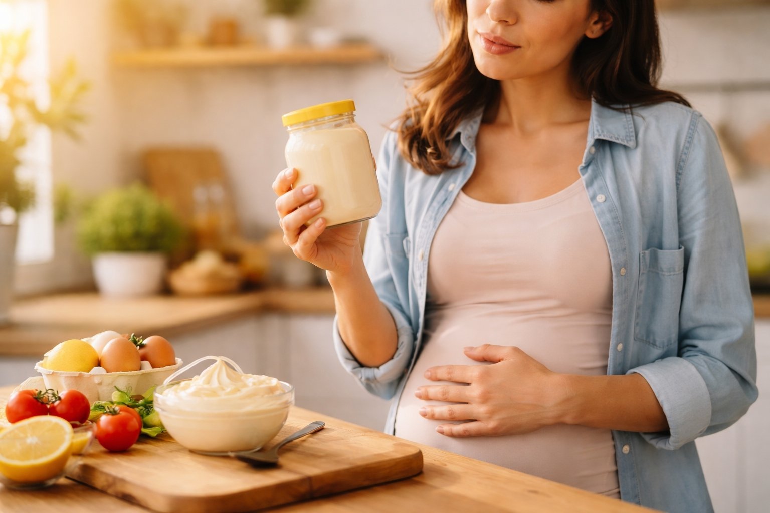Peut-on manger de la mayonnaise enceinte