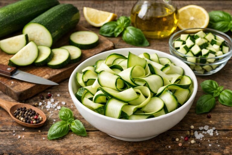 Peut on manger des courgettes crues