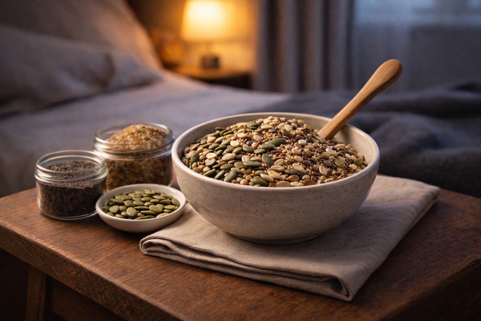 Peut-on manger des graines le soir