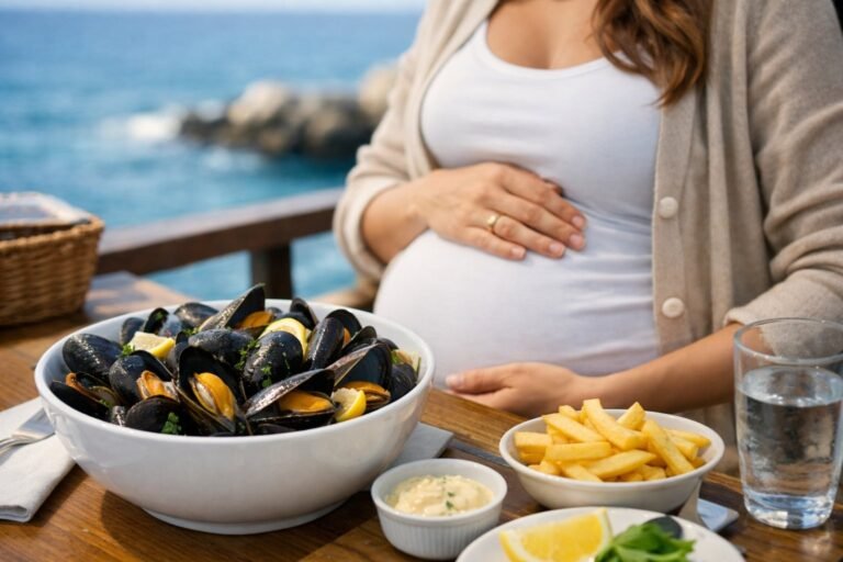 Peut-on manger des moules enceinte