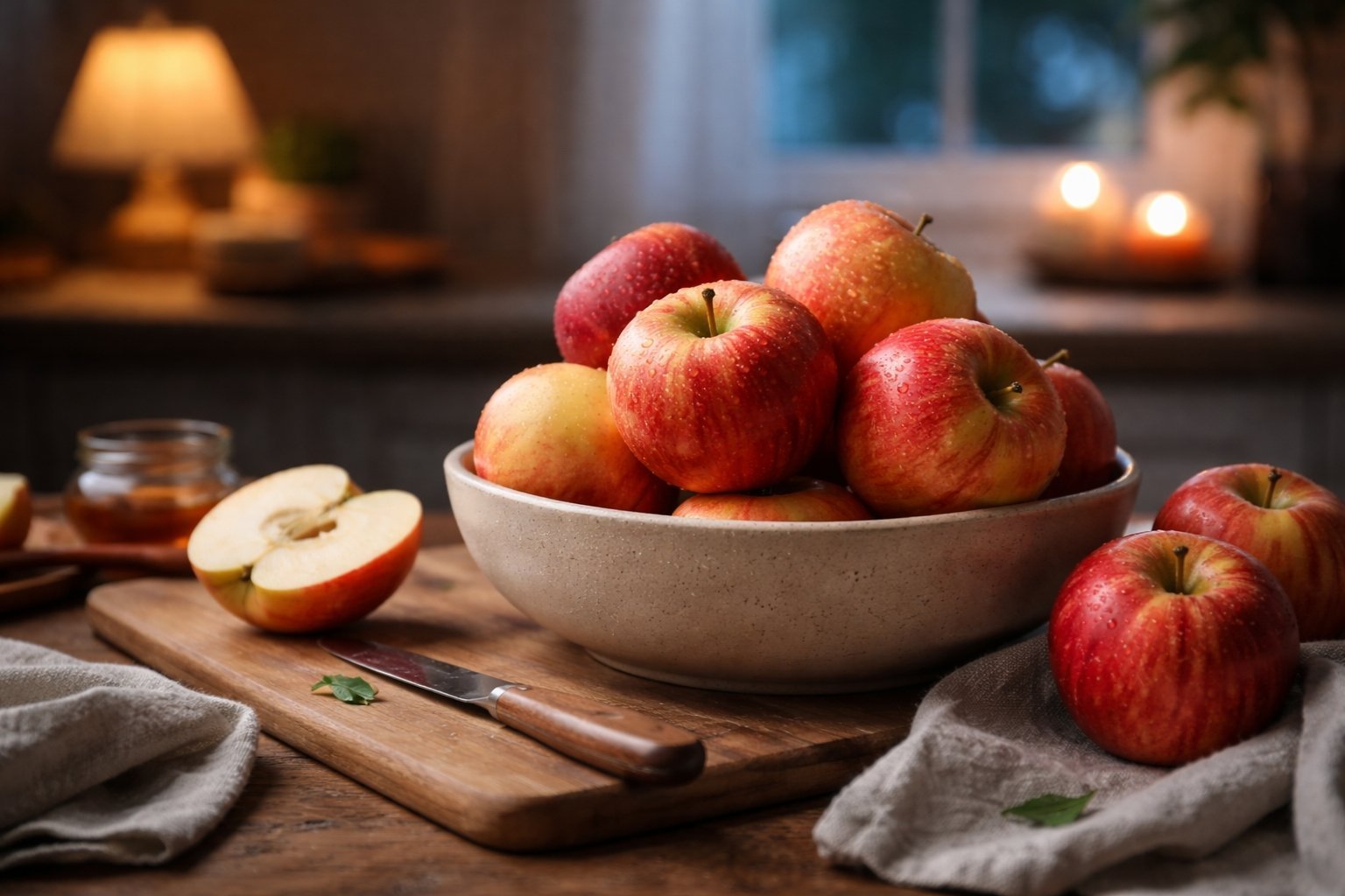 Peut-on manger des pommes le soir