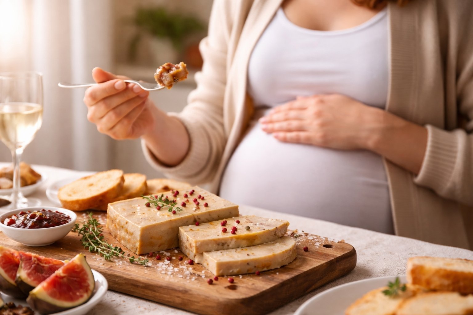 Peut-on manger du foie gras enceinte