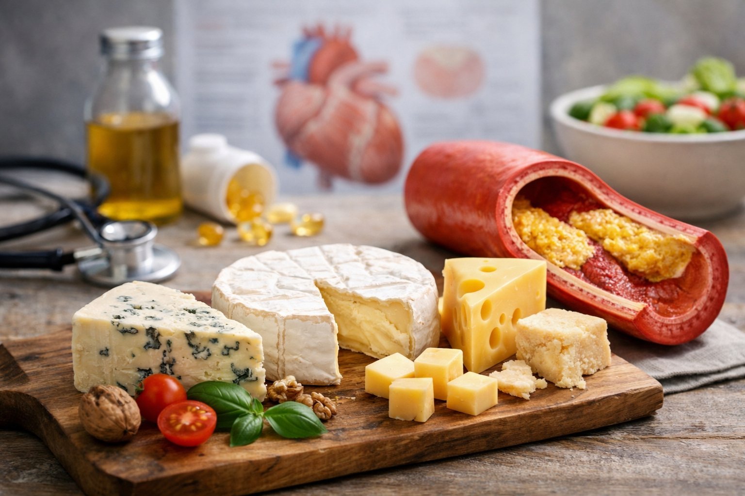 Peut-on manger du fromage quand on a du cholestérol