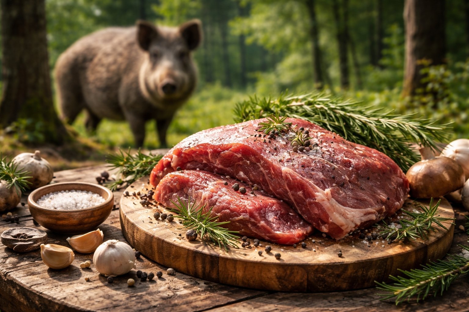 Peut-on manger du sanglier frais