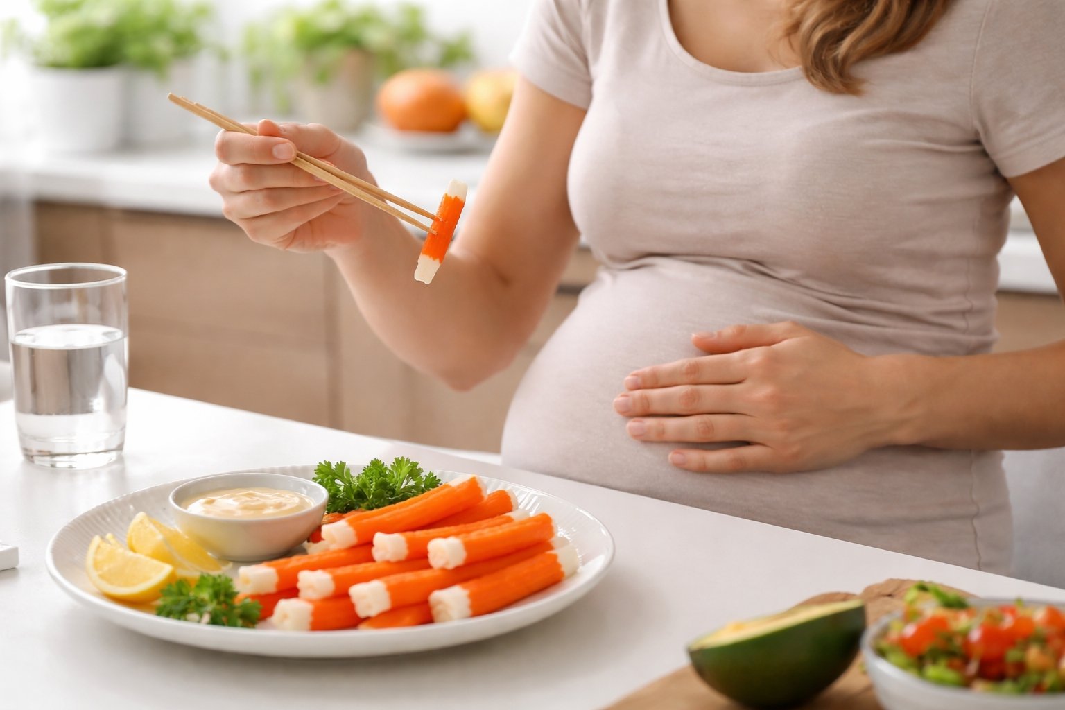 Peut-on manger du surimi enceinte