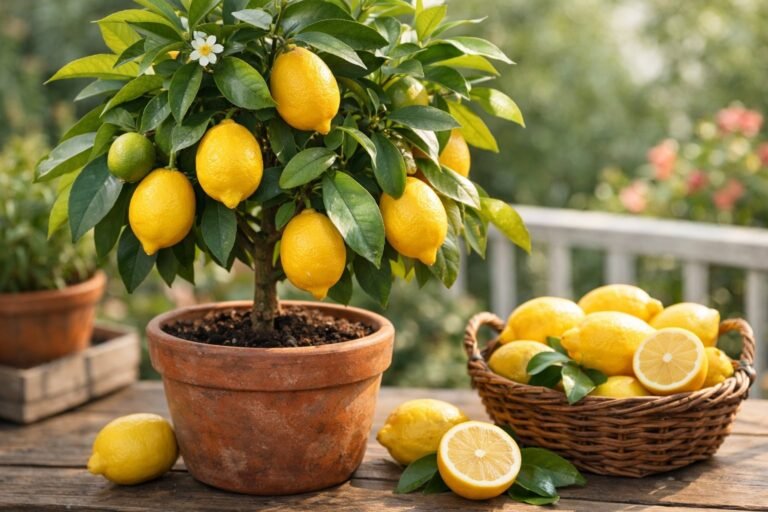 Peut-on manger les citrons du citronnier en pot