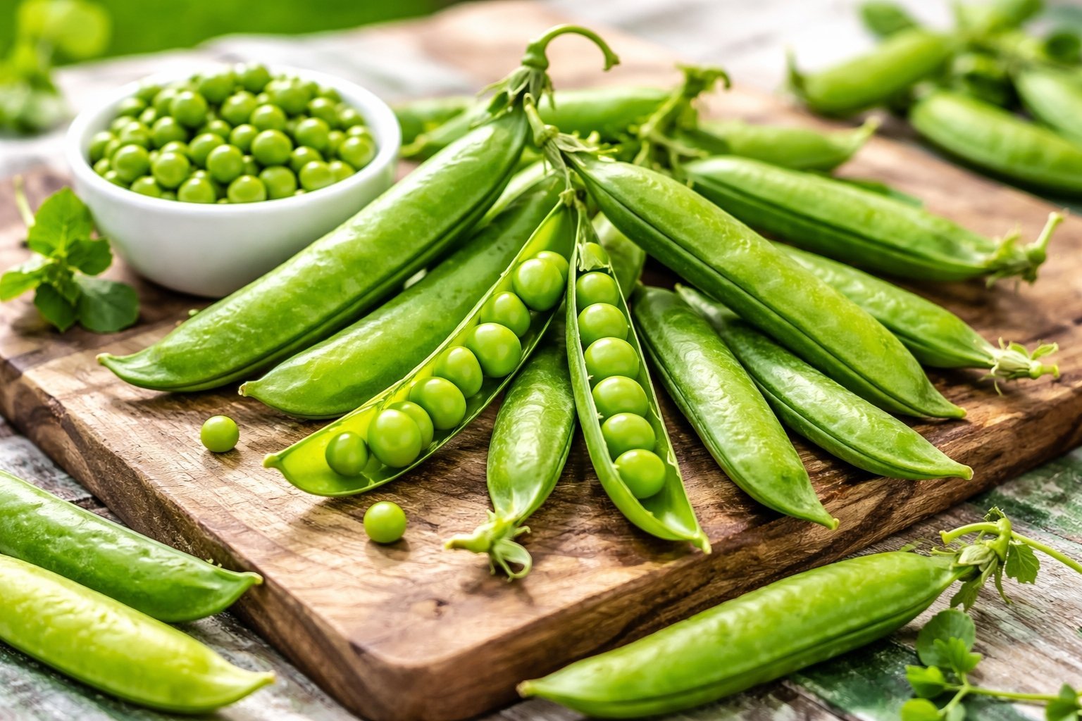 Peut-on manger les cosses de petit pois
