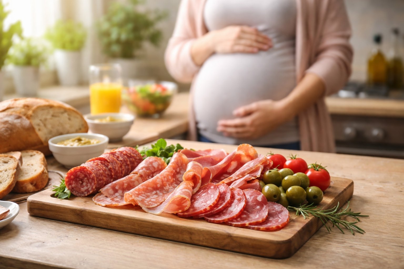 Peut-on manger de la charcuterie enceinte