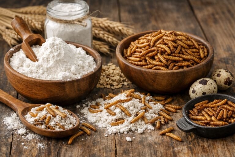 Peut-on manger de la farine avec des vers