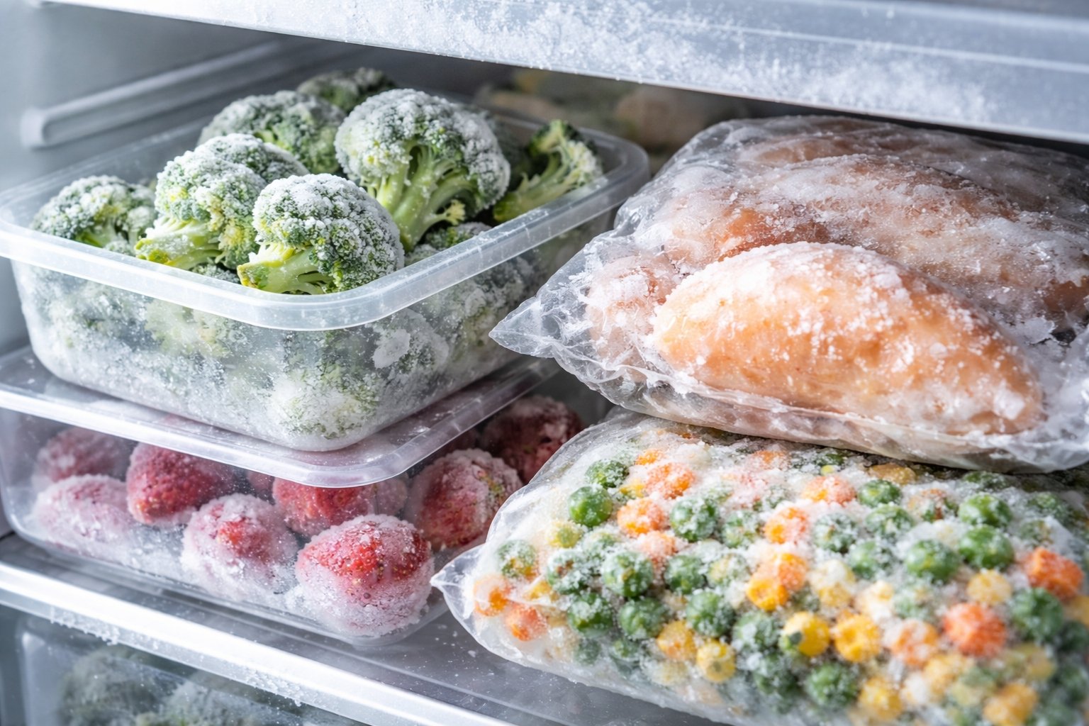 Peut-on manger des aliments qui ont gelé au frigo