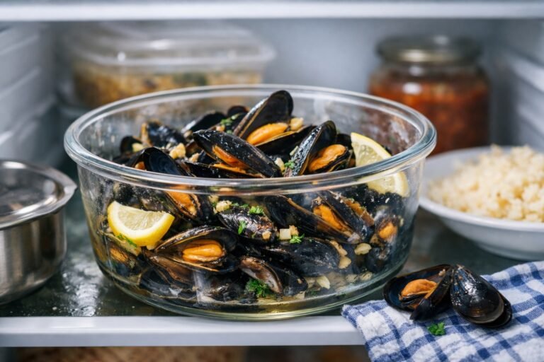 Peut on manger des moules cuites le lendemain