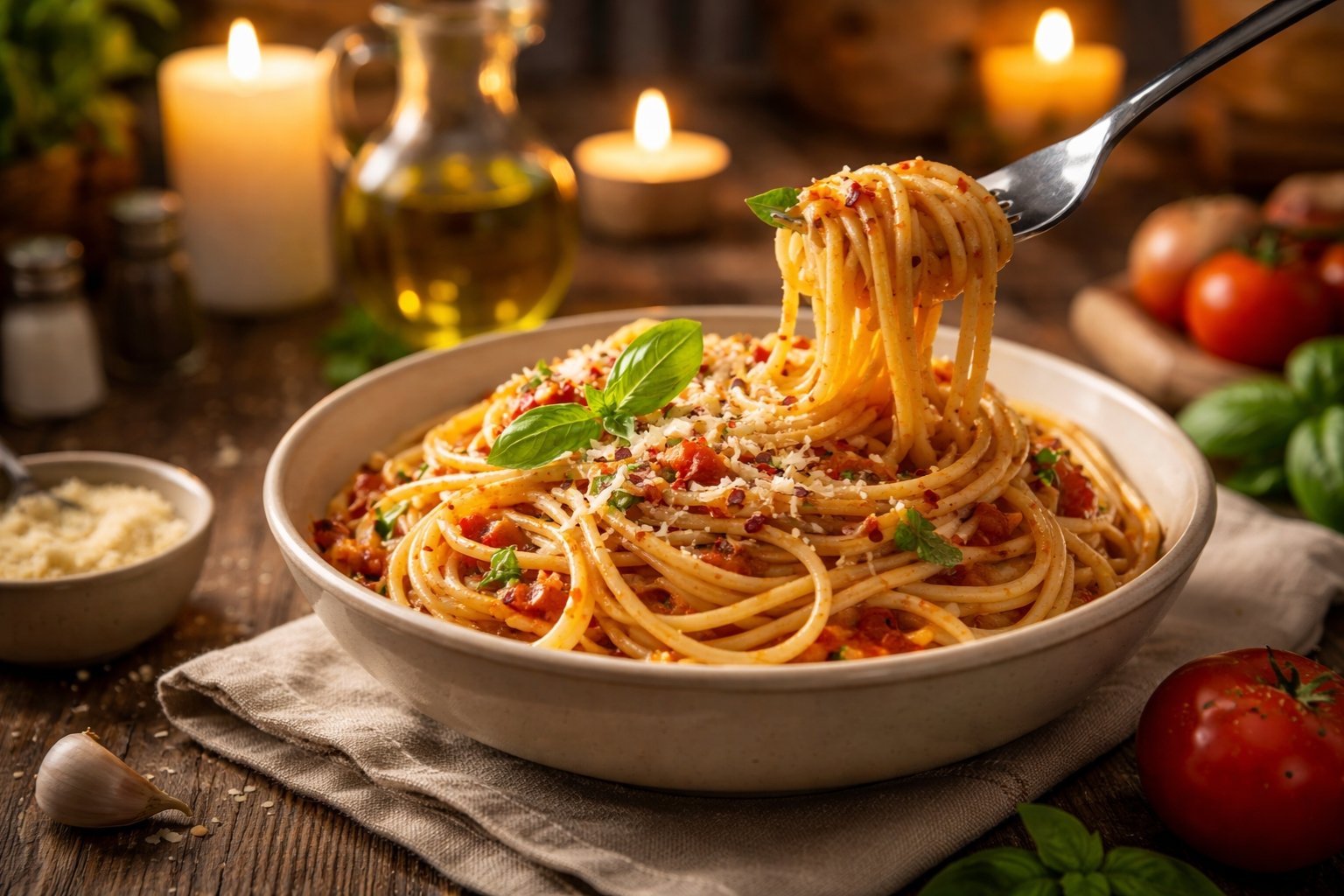 Peut-on manger des pâtes le soir