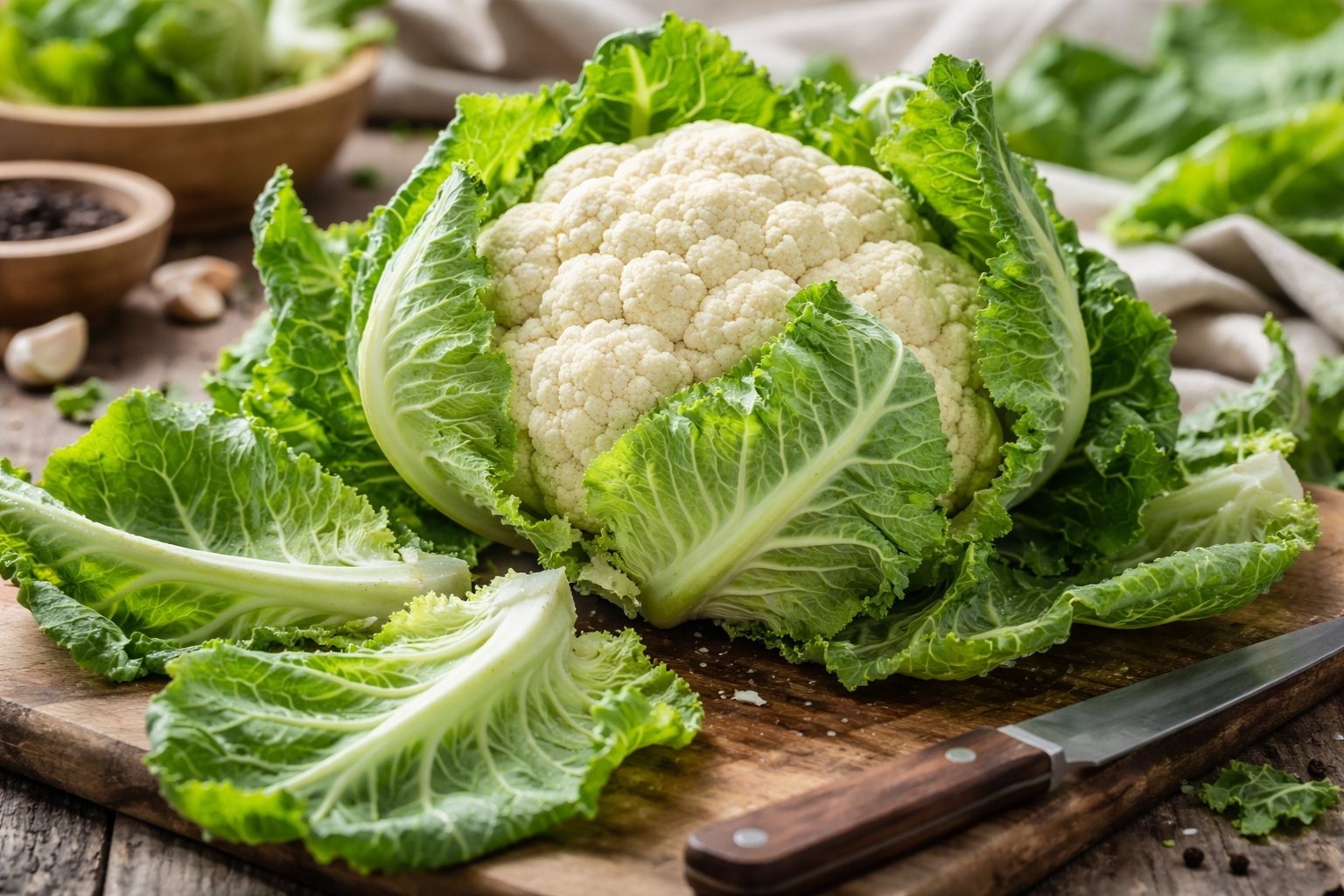 Peut-on manger les feuilles de chou-fleur