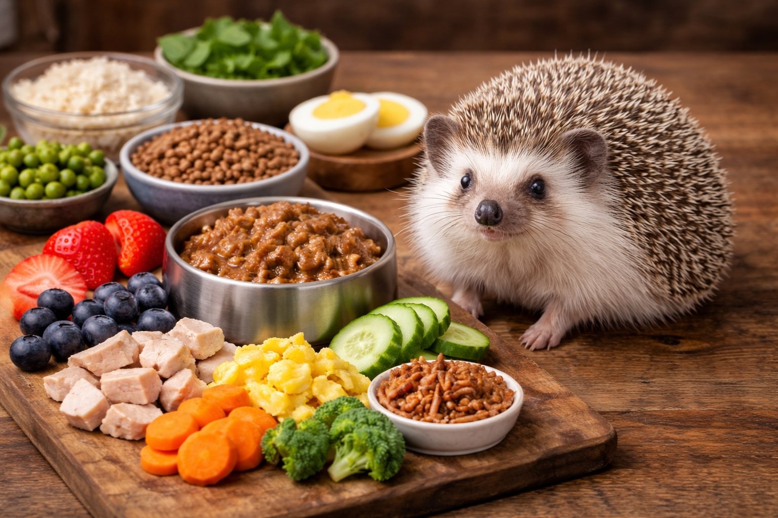 Que peut-on donner à manger à un hérisson