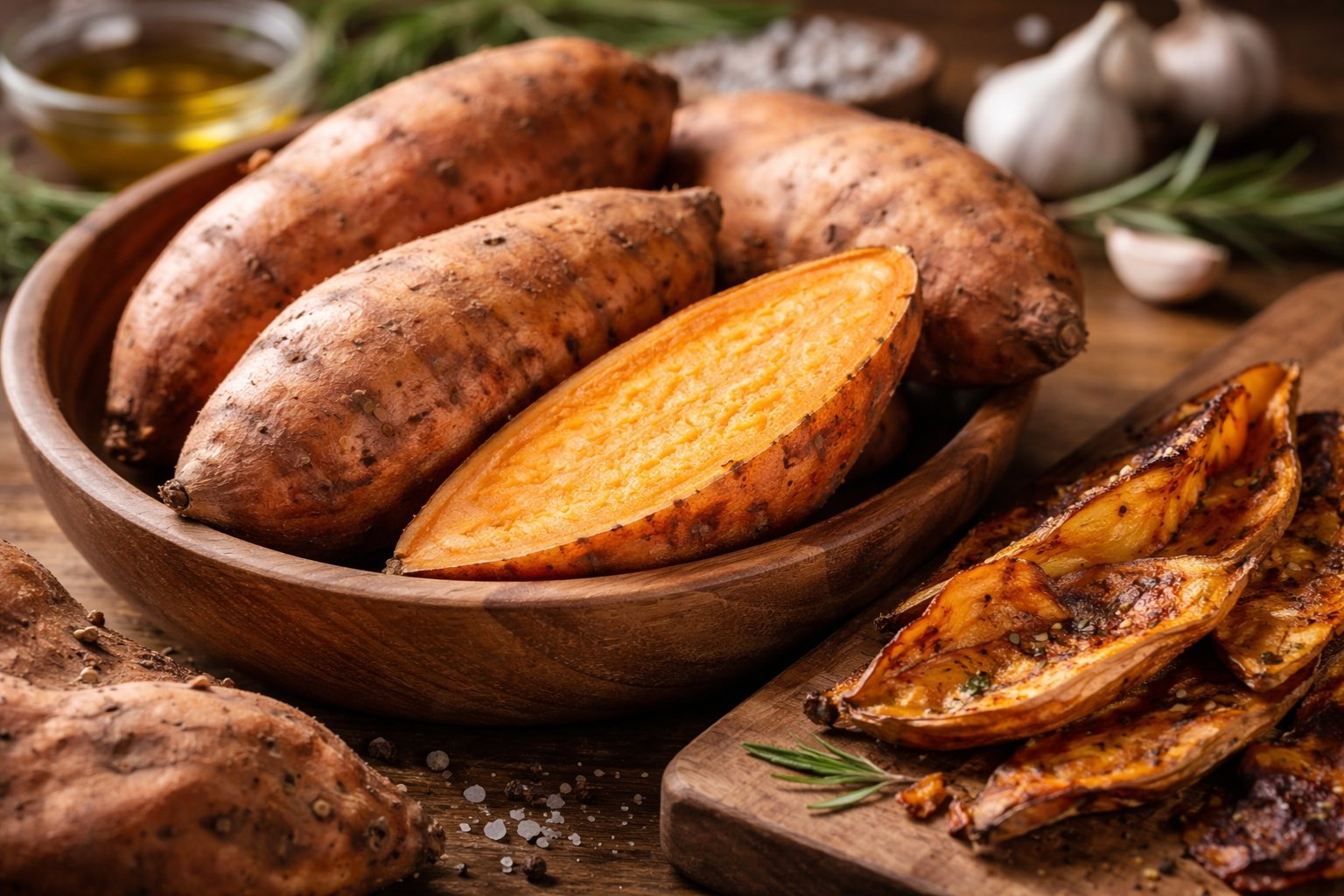 Peut-on manger la peau des patates douces