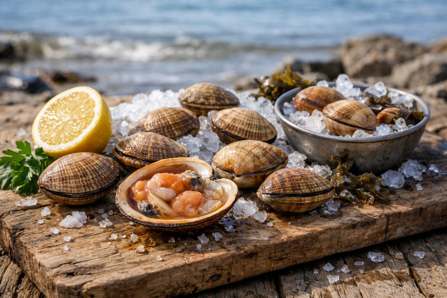 Peut-on manger les amandes de mer crues