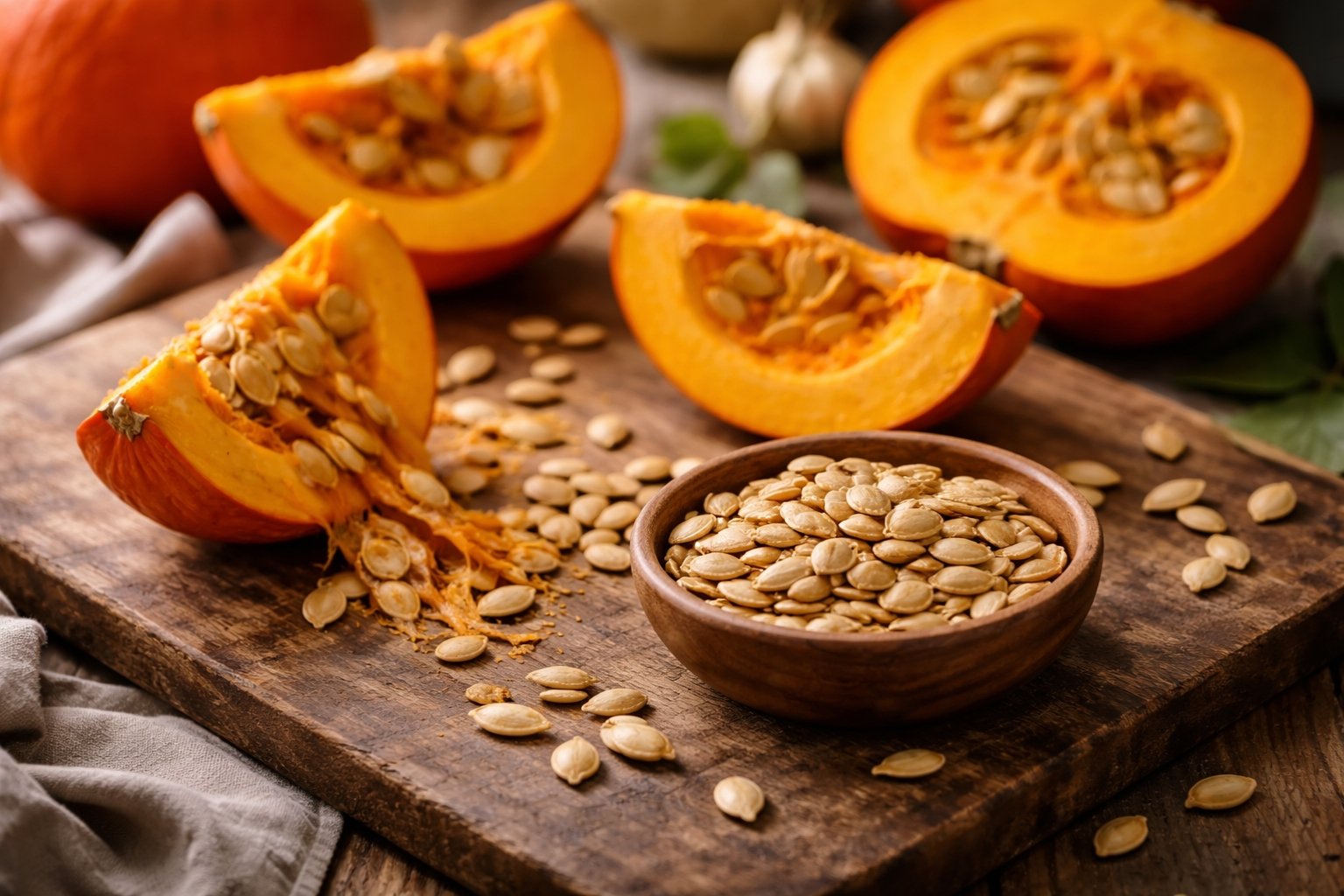 Peut-on manger les graines de potimarron