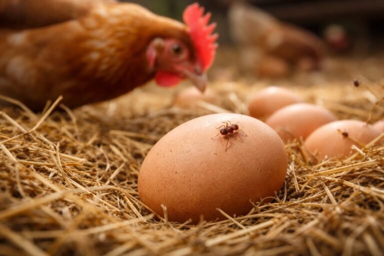 Peut-on manger les œufs des poules qui ont des poux