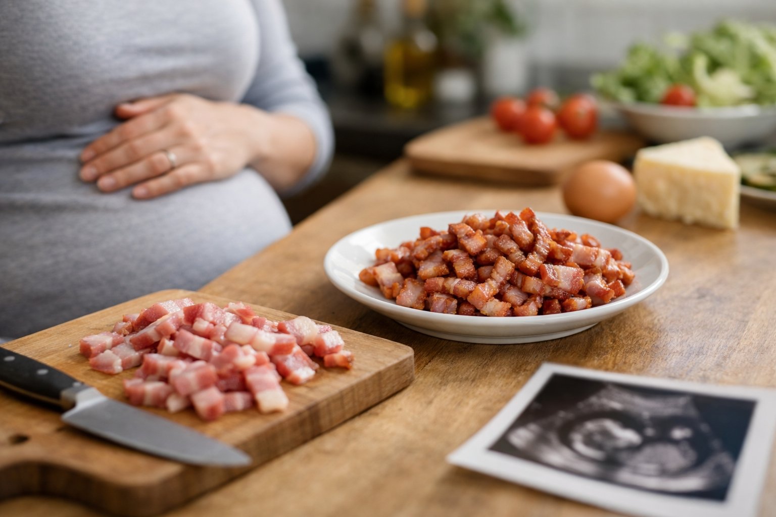Peut-on manger des lardons enceinte