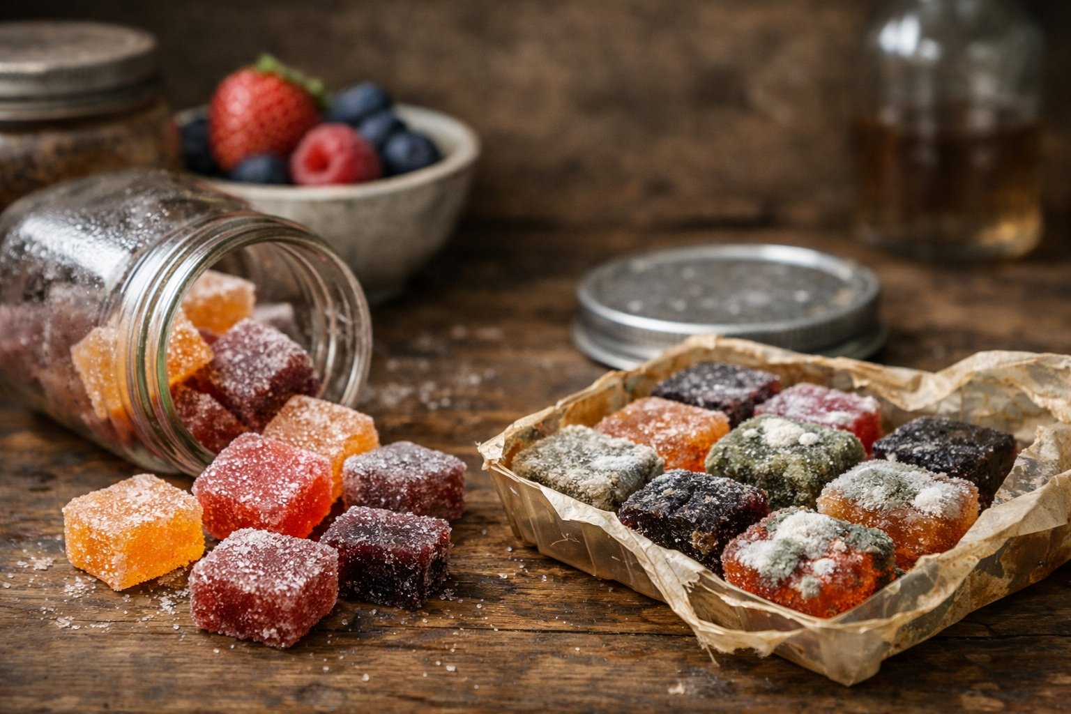 Peut-on manger des pâtes de fruit périmé