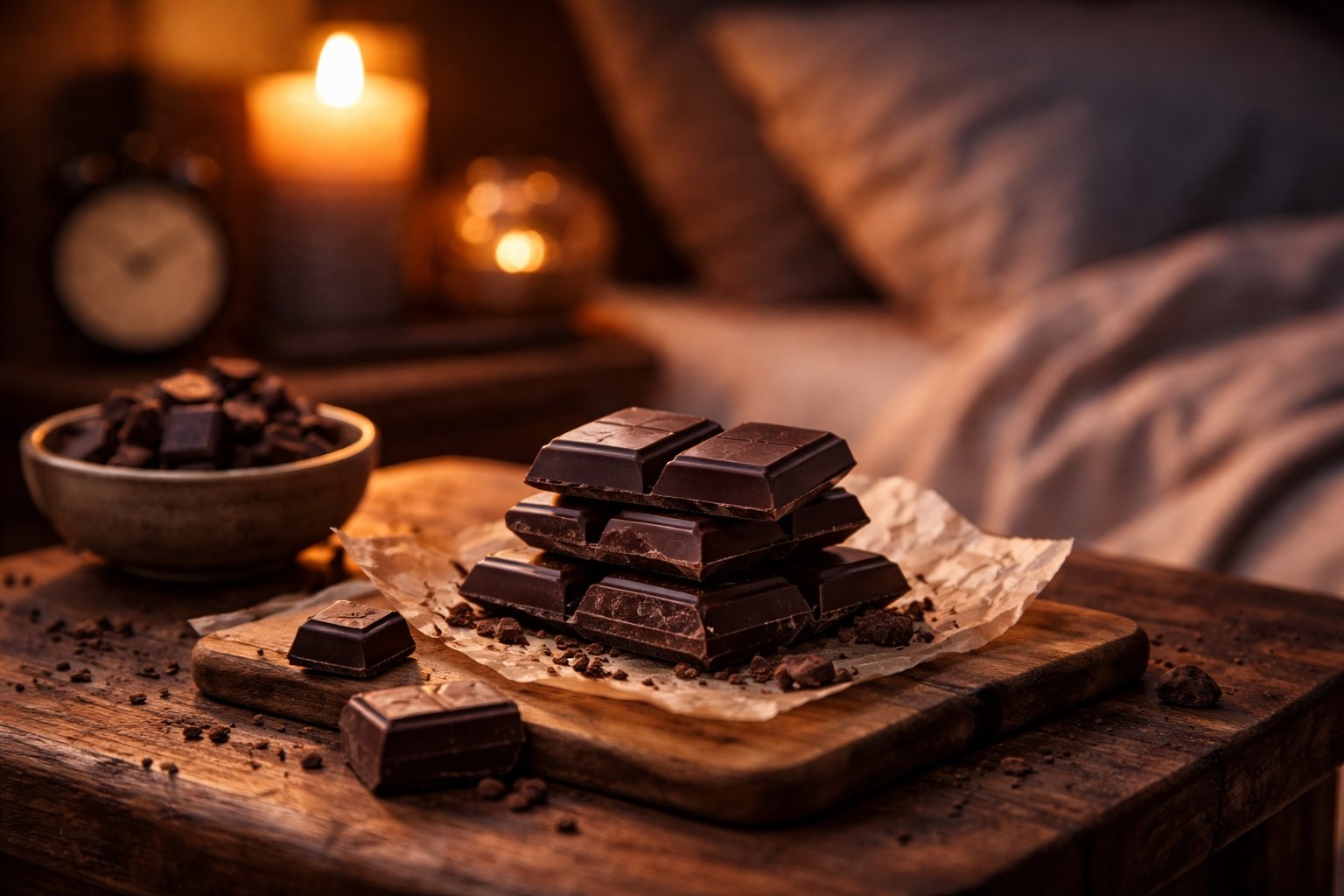 Peut-on manger du chocolat noir le soir