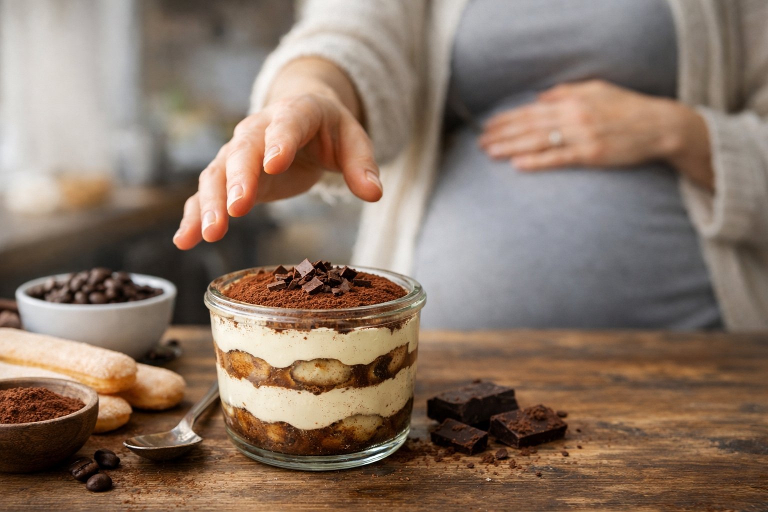 Peut on manger du tiramisu enceinte