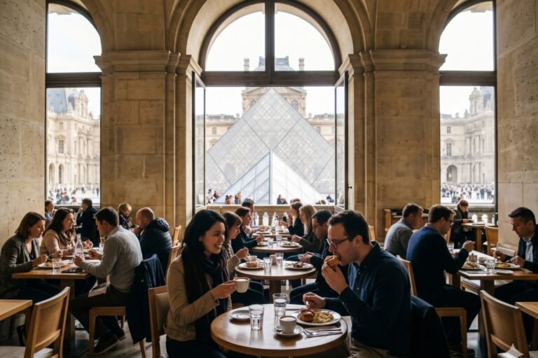 Peut-on manger dans le Louvre