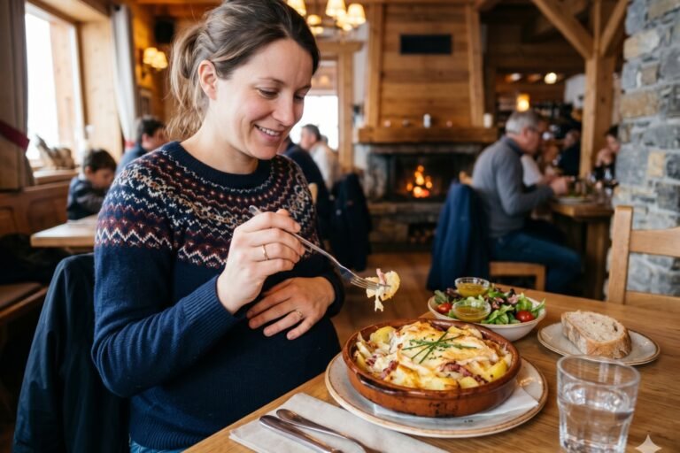 Peut-on manger de la tartiflette enceinte