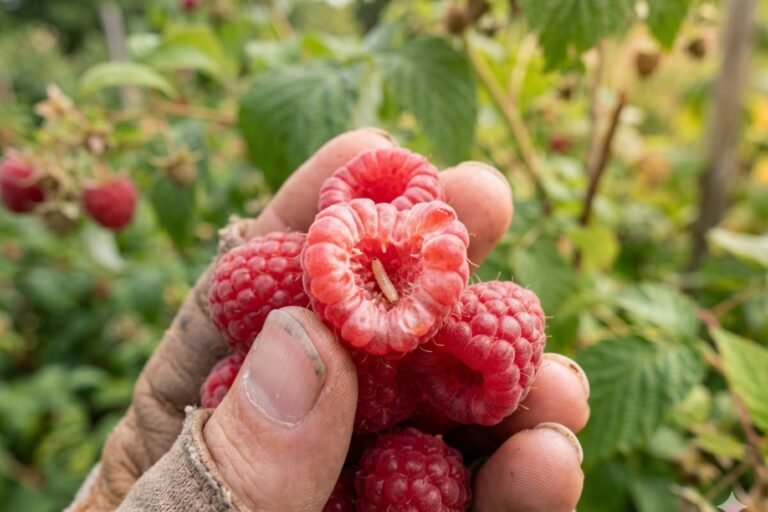 Peut-on manger les vers des framboises