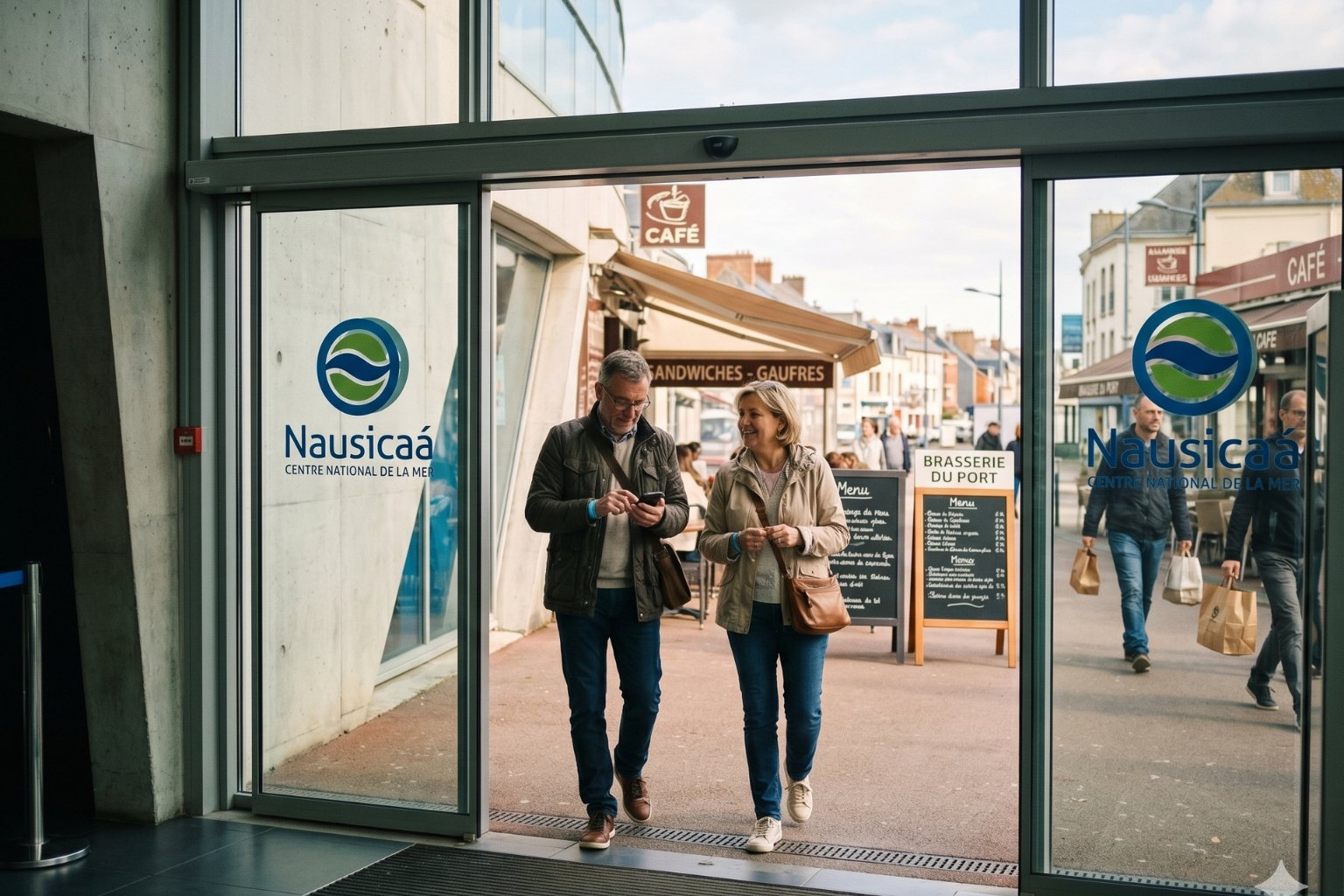 Peut-on sortir de Nausicaá pour manger