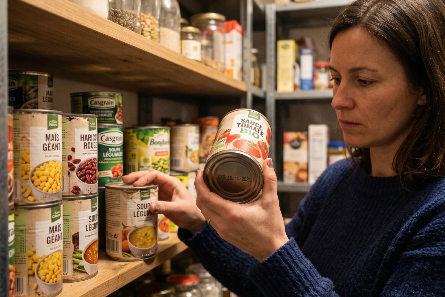 Peut-on manger des conserves après la date de péremption