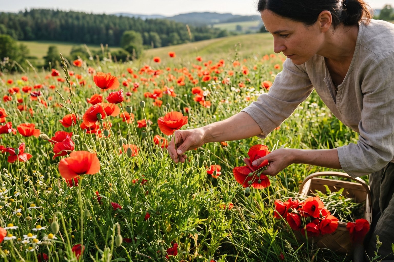 Peut-on manger des coquelicots