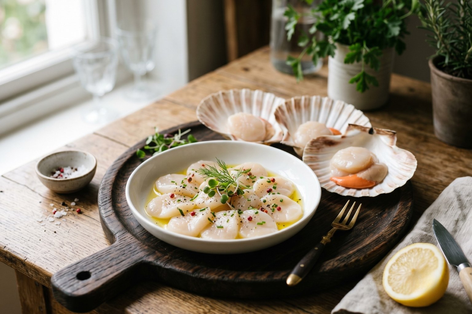 Peut-on manger des coquilles Saint-Jacques crues