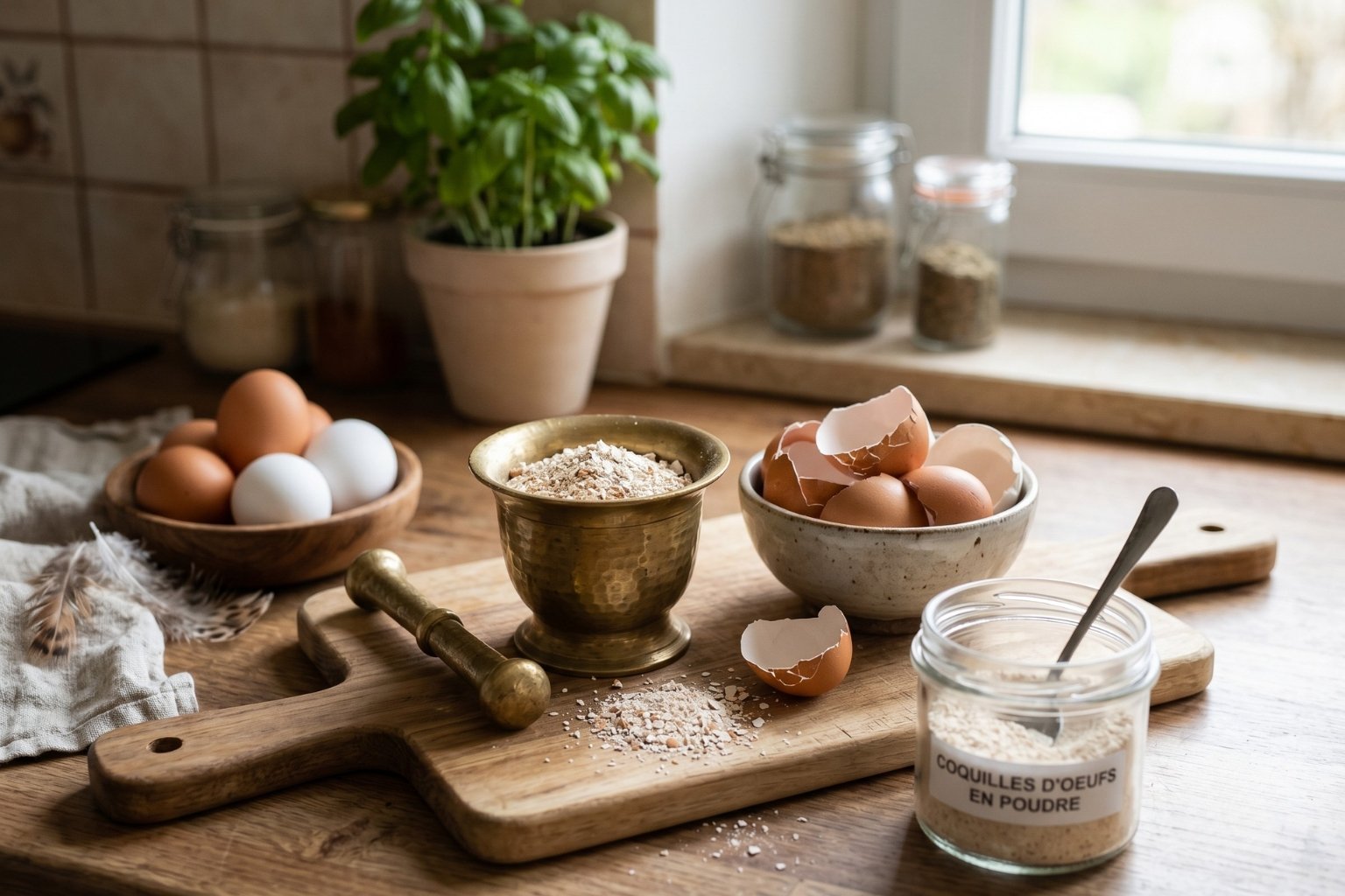 Peut-on manger des coquilles d'œufs