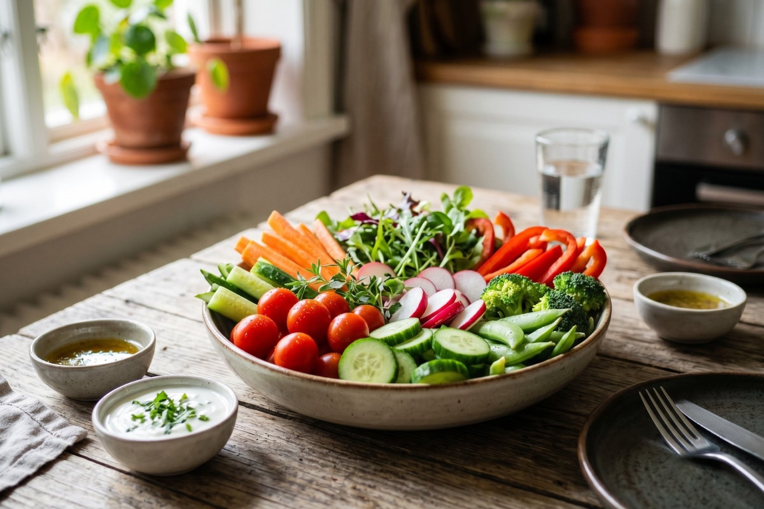 Peut-on manger des crudités tous les jours