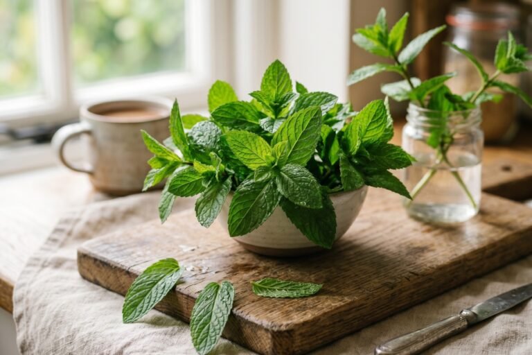 Peut-on manger des feuilles de menthe