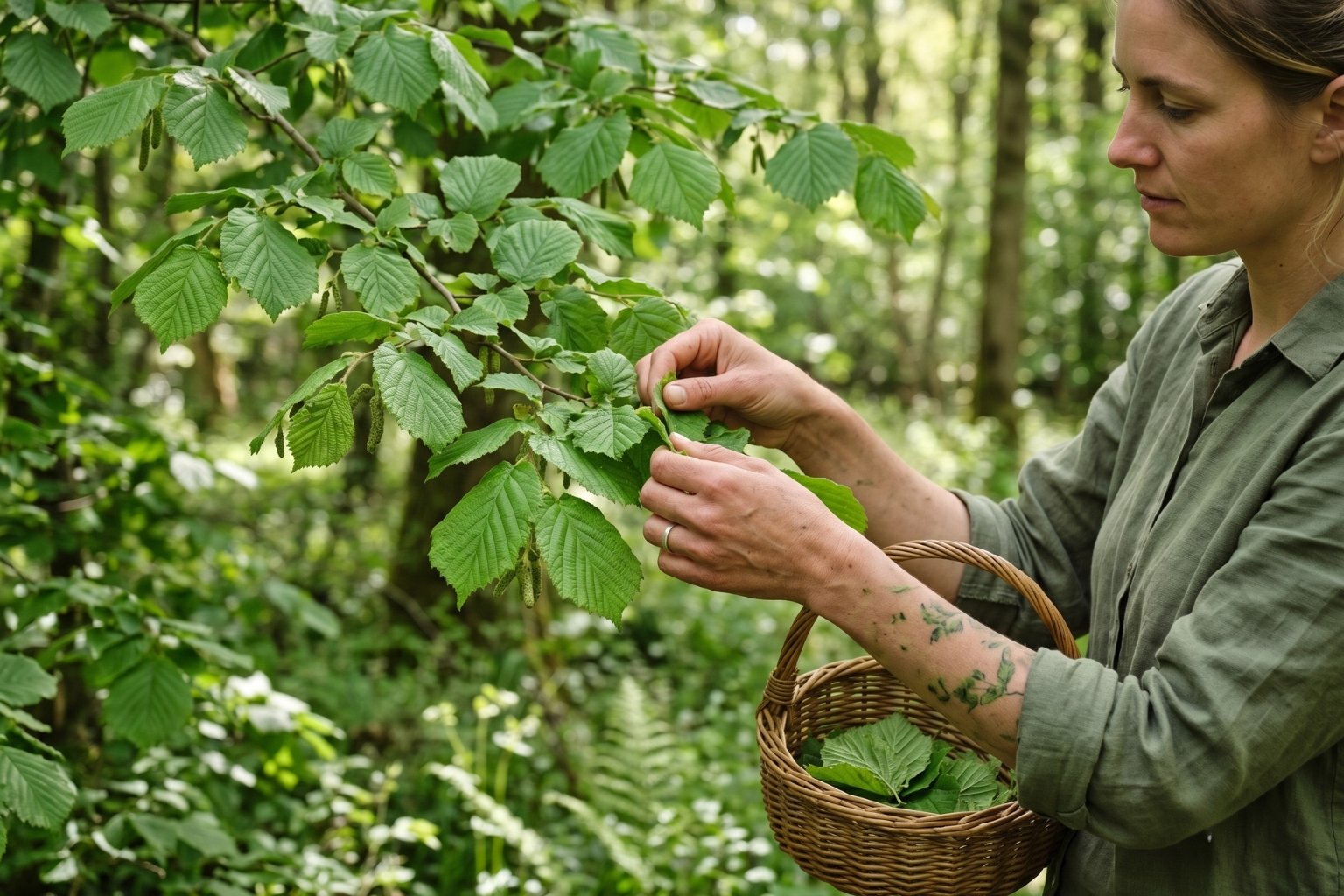 Peut-on manger des feuilles de noisetier
