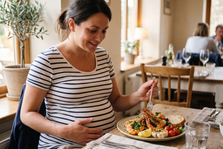 Peut-on manger des gambas enceinte