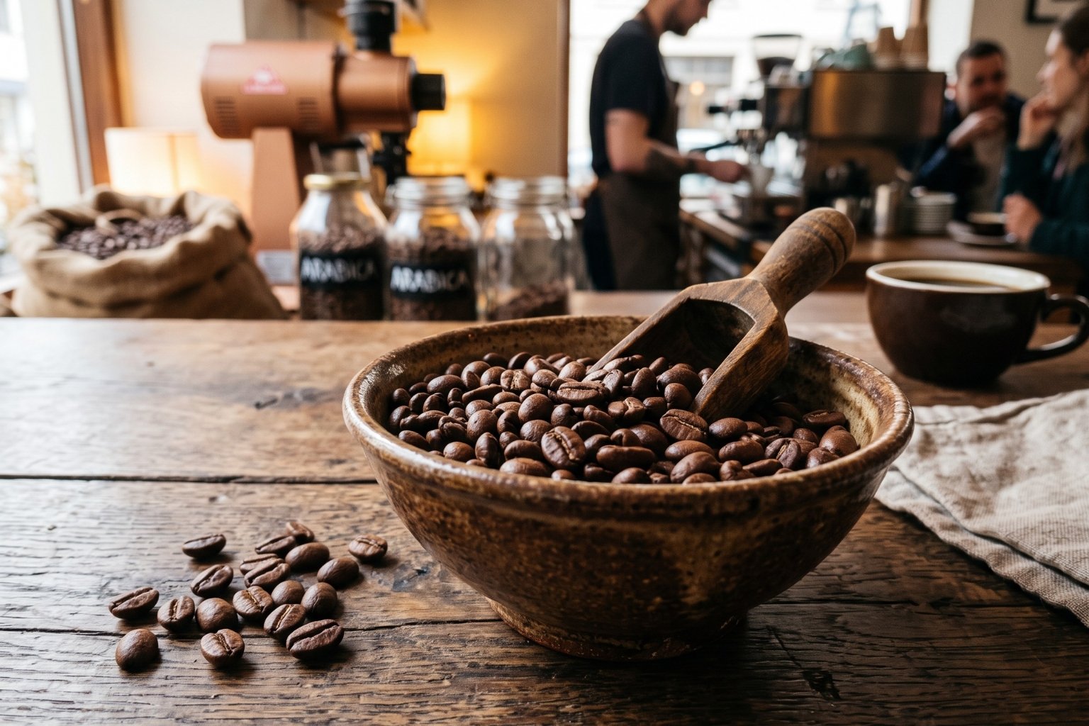 Le café en grains