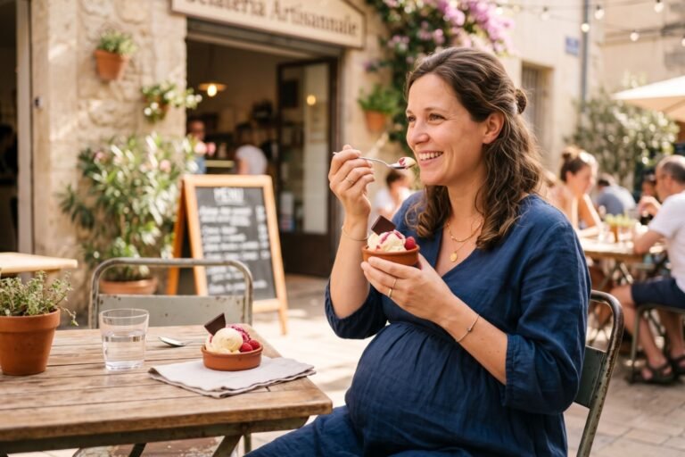 Peut-on manger des glaces artisanales enceinte