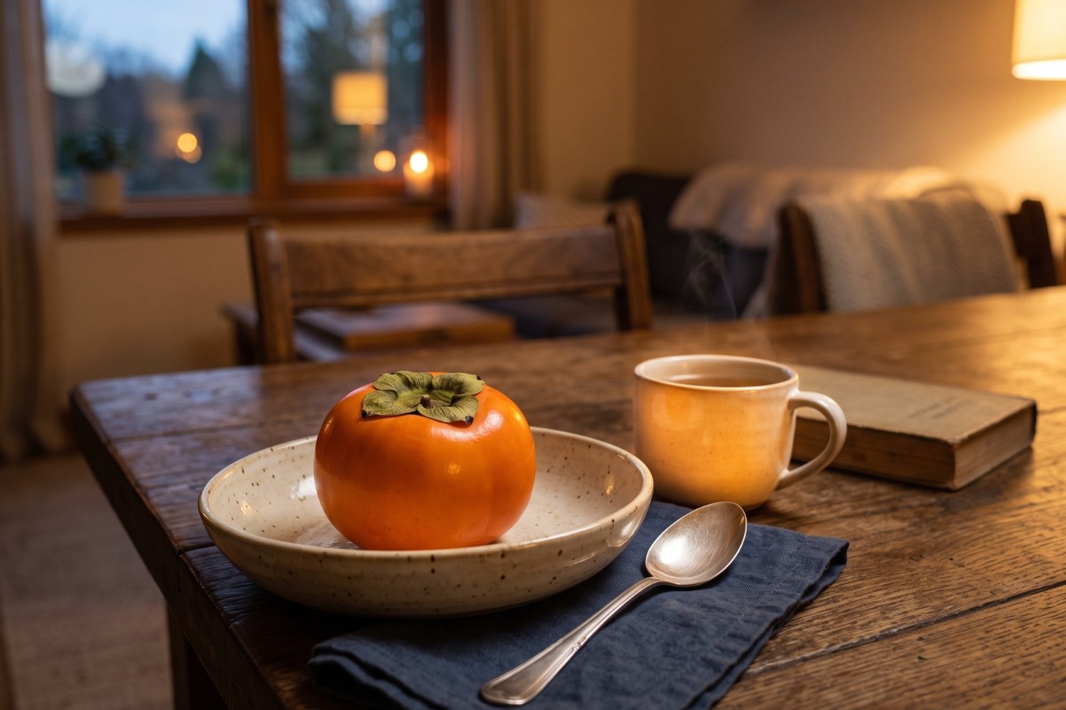 Peut-on manger des kakis le soir