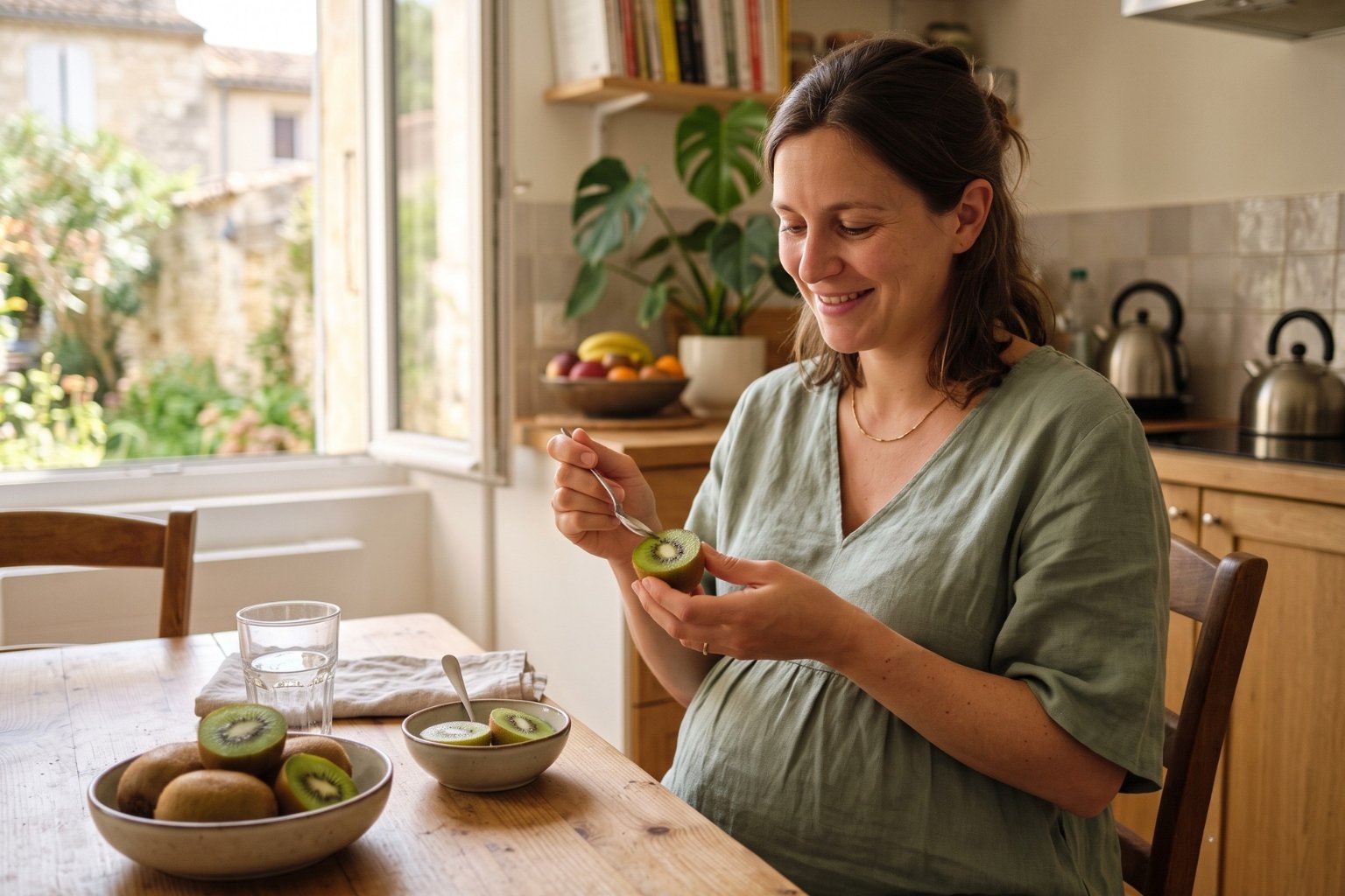 Peut on manger des kiwi enceinte