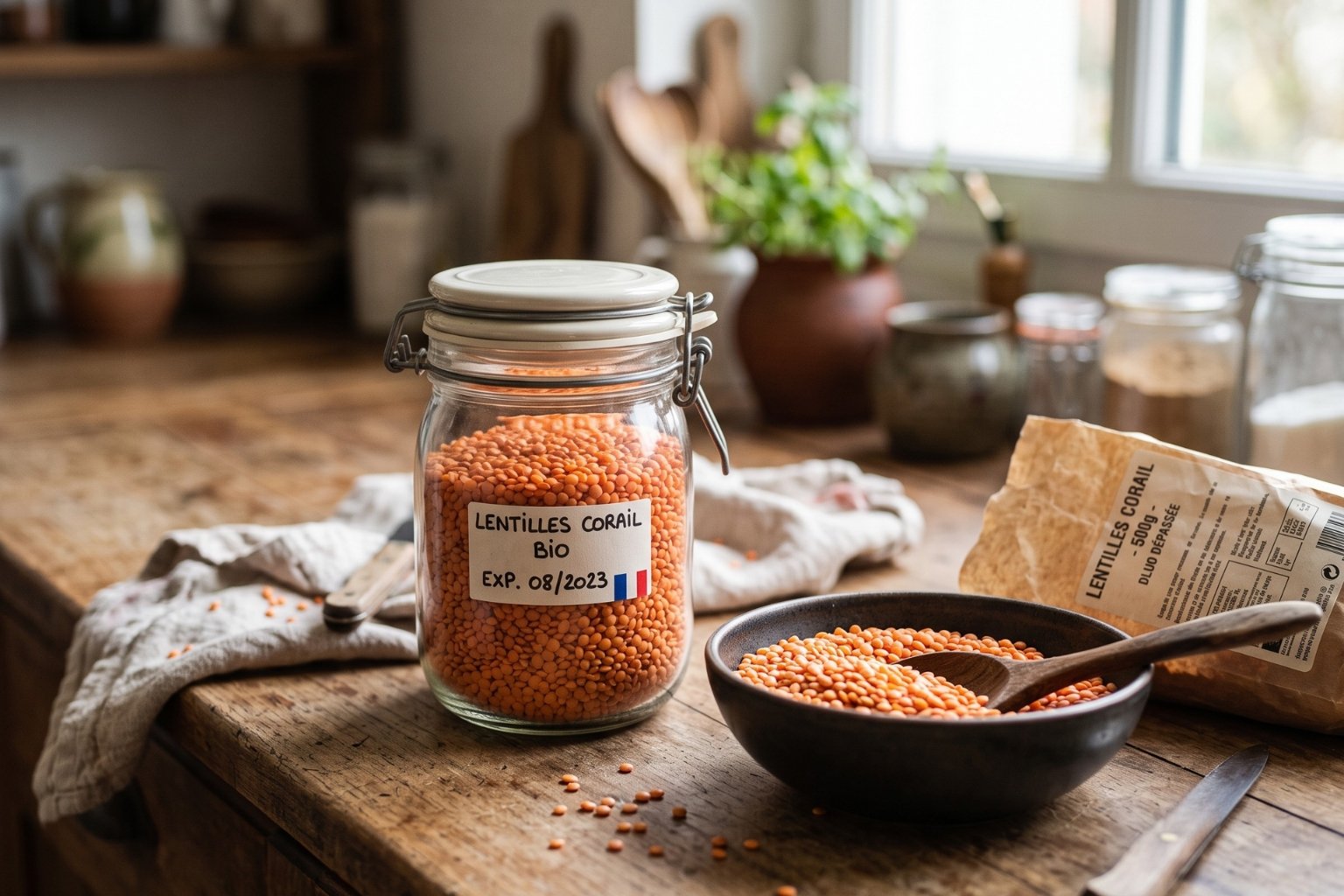 Peut on manger des lentilles corail périmées