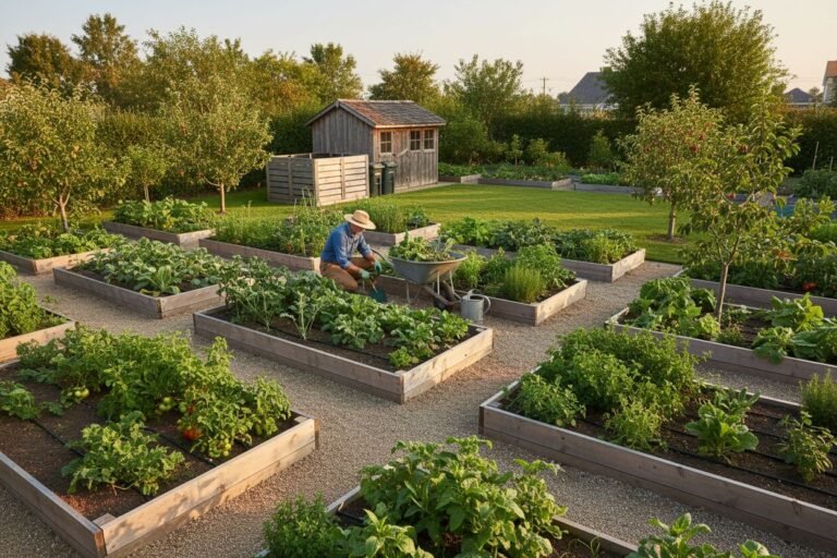 Le jardinage à domicile pour les grands jardins